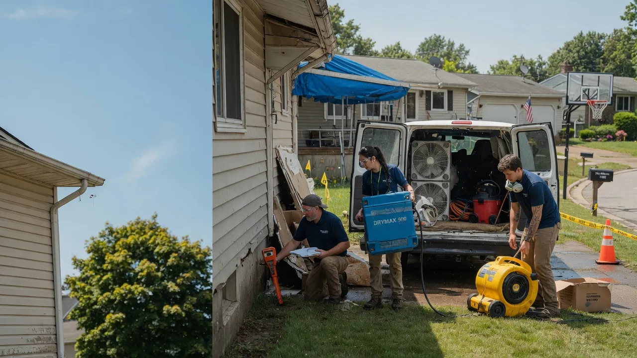 Ceiling Leak Cleanup in Alborn, MN near me