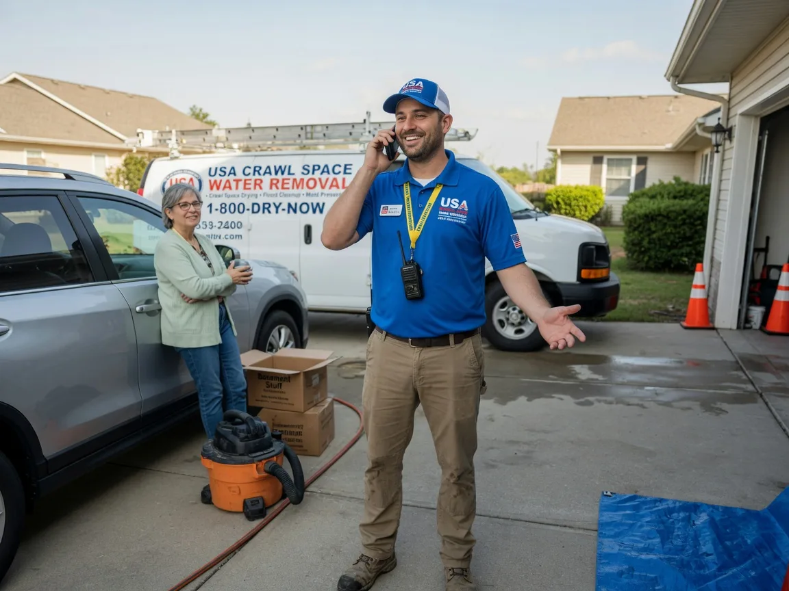 Crawl Space Water Removal Alborn, MN FAQs